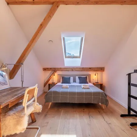 Pretty Loft With View Of Mont Blanc & Glacier Horská chata *