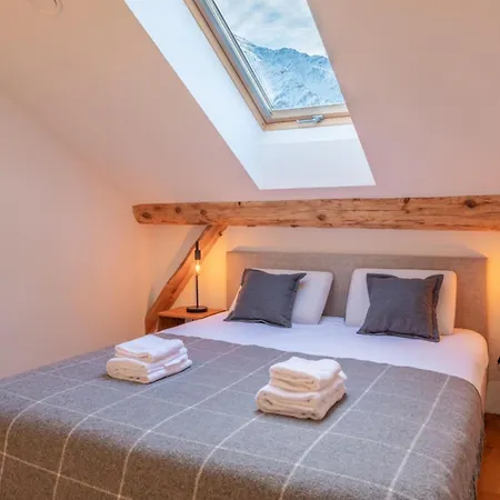 Horská chata Pretty Loft With View Of Mont Blanc & Glacier *