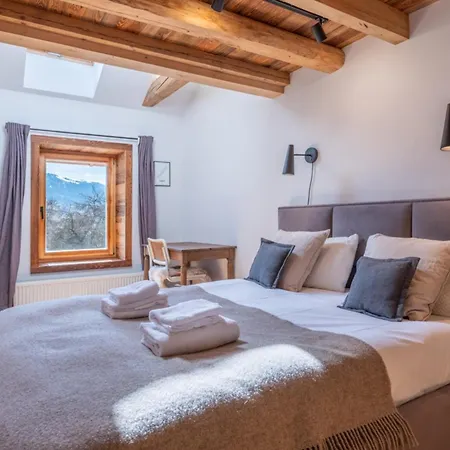 木屋 Pretty Loft With View Of Mont Blanc & Glacier 霞慕尼