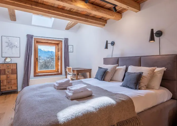 Pretty Loft With View Of Mont Blanc & Glacier Chalet