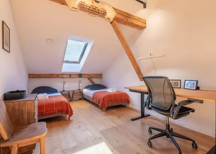 Pretty Loft With View Of Mont Blanc & Glacier *
