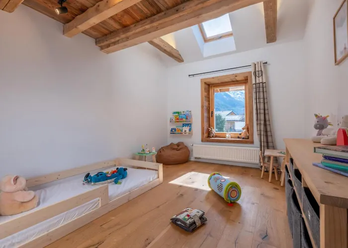 Pretty Loft With View Of Mont Blanc & Glacier * Chamonix