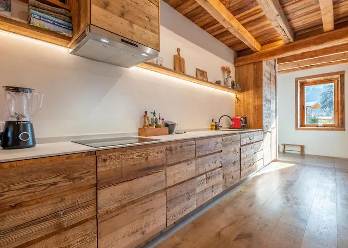 Pretty Loft With View Of Mont Blanc & Glacier Chamonix